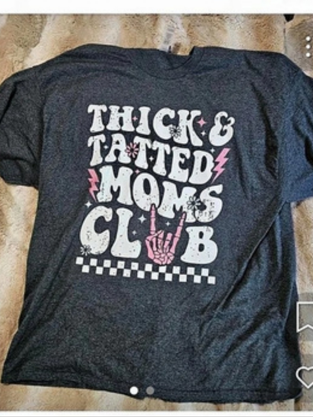Gildan Graphic Tee in Gray Size XL Like New Thick Tatted Moms Club